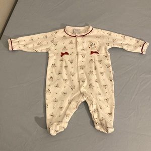 Like new Piu Piu footed onesie